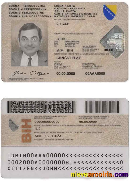 Bosnia and Herzegovina ID 2